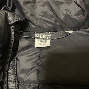 REI Black Lightweight Insulated Jacket